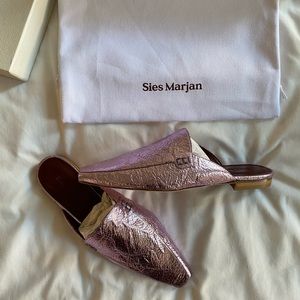 SIES MARJAN METALLIC MULES